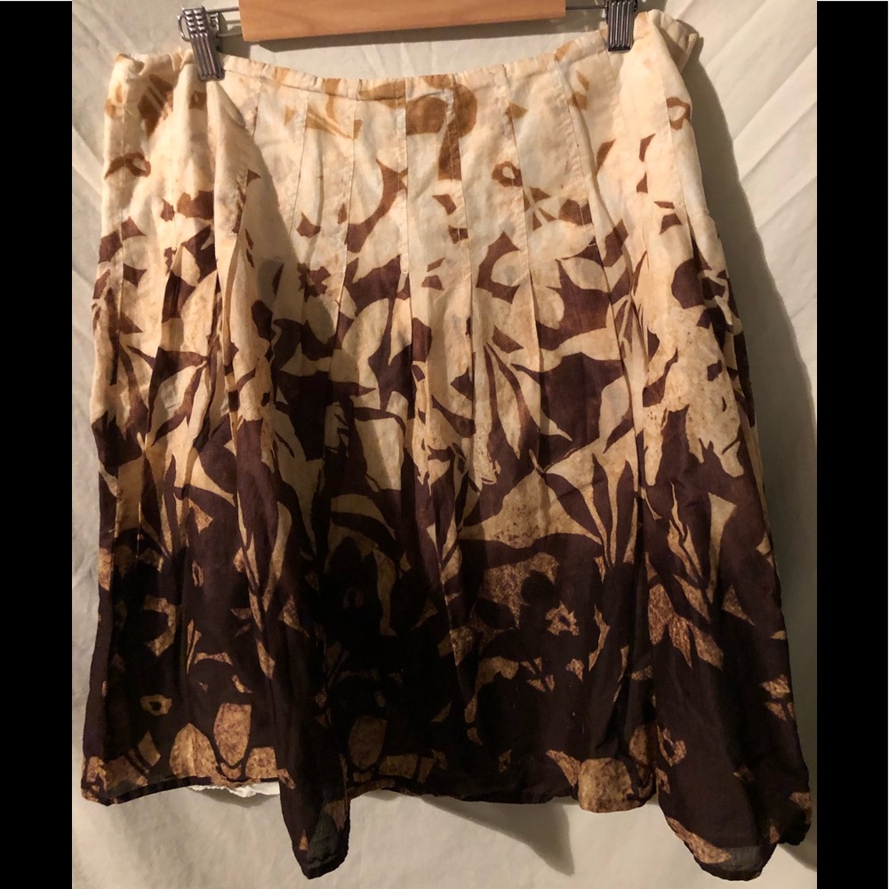 JONES NEW YORK PLEATED SKIRT SZ 16 -#0081-032019TR